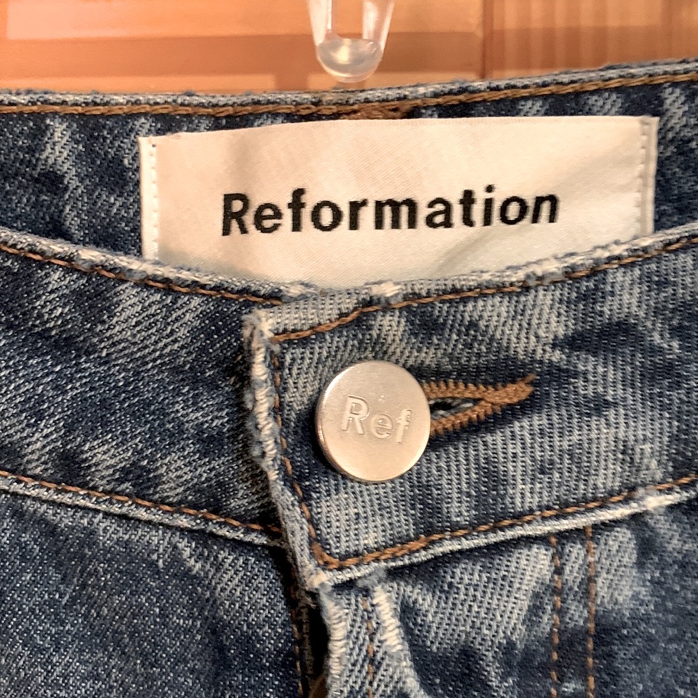 Reformation Wide Leg Jeans